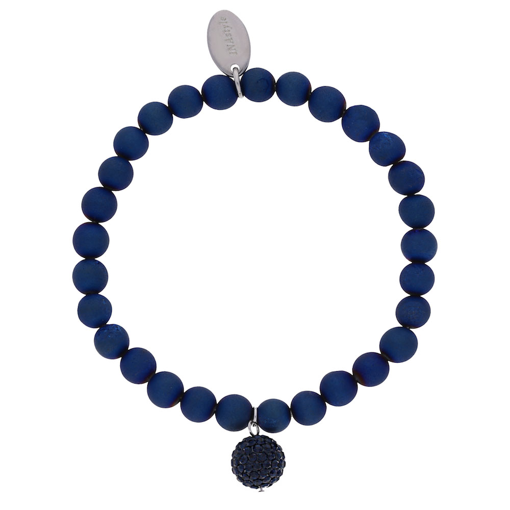 Agathe – Armband – dunkelblau