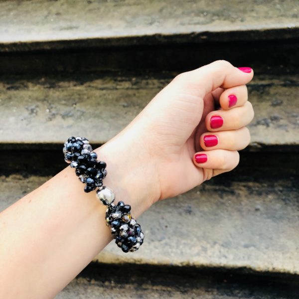 INAstyle I Armband Magnifica in Schwarz mit Magnetverschluss