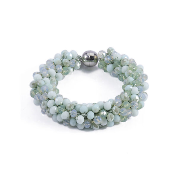 INAstyle I Armband Magnifica in Hellgrün beziehungsweise Mint