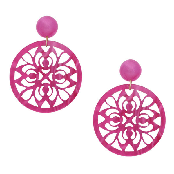 INAstyle I Steckerohrring Paola in Pink